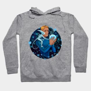 David and the galactic map Hoodie